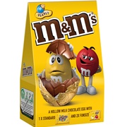 M&Ms Hollow Egg Filled With Peanut M&Ms