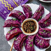 Purple Sweet Potato Dumplings
