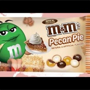 M&Ms Pecan Pie