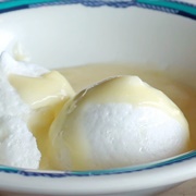 Cloud Pudding With Lemon Sauce