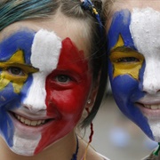 Paint Your Face at Tintamarre (NB)