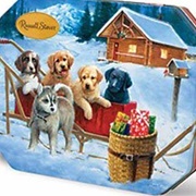 Russell Stover Traditions Holiday Tin