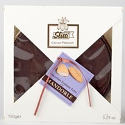 Slitti Dark Chocolate Disc W/ Almonds