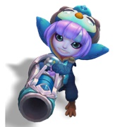Pengu Cosplay Tristana: Pearl