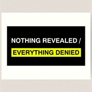 Nothing Revealed/Everything Denied the 1975