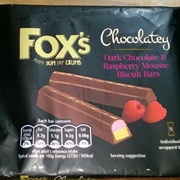 Fox's Dark Chocolate & Raspberry Mousse Bars