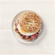 Steak & Egg on Bagel