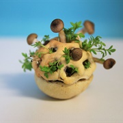 3D Printed Mushroom Bites