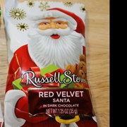 Russell Stover Red Velvet Santa