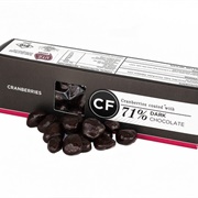 Chocoafair Dark Chocolate Coated Cranberries