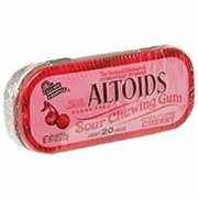 Altoids Chewing Gum Sour Cherry