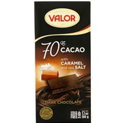Valor 70% Cacao Caramel & Sea Salt