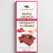 Canada True Maple Crunch Chocolate Bar