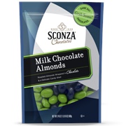 Sconza Game Day Chocolate Almonds Blue & Green