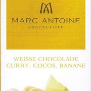 Marc Antoine Weisse Chocolade Curry Cocos Banane
