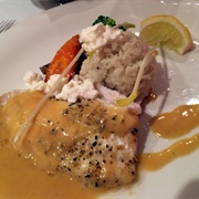 Sea Bream Fillet With Goat Cheese