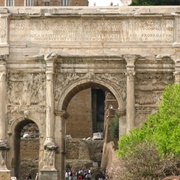 Arch of Septimius Severus, Rome, Italy