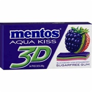 Mentos 3D Strawberry Kiwi Blackberry