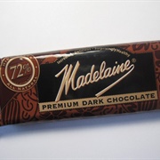Madelaine Dark Chocolate 72% Bar