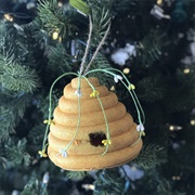 Bee Hive Ornament