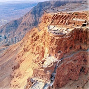Masada Fortress. Southern District, Israel