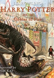 Harry Potter and the Goblet of Fire [Illustrated] (J. K. Rowling)