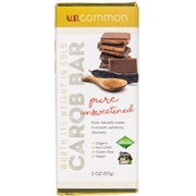 Uncommon Pure Unsweetened Carob Bar