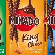 Glico Mikado King Choco Caramel