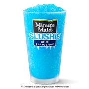 Minute Maid Raspberry Slushie