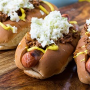 Chili and Slaw Dog