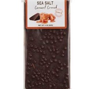 World Market Sea Salt Caramel Crunch 70% Dark Bar