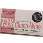 Wild Sweets 73% Choco-Wine Pairing Bar