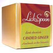 Lick the Spoon Dark Chocolate Candied Ginger