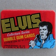 Elvis Bubble Gum Cards