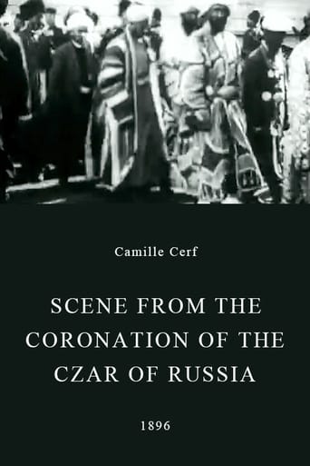 Scene From the Coronation of the Czar of Russia (1896)