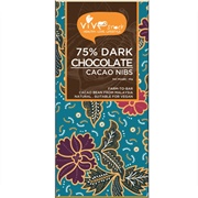 Vive 75% Dark Chocolate Cacao Nibs