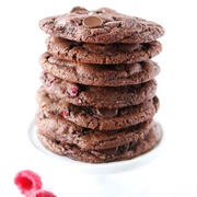 Dark Chocolate Raspberry Cookie