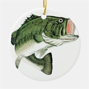 Big Mouth Bass Ornament