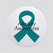 Anxiety Awareness Ornament
