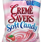 Creme Savers Soft Candy Strawberries & Creme