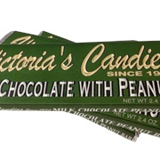 Victoria's Candies Milk Chocolate W/ Peanuts