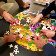 Do a Puzzle at the Library
