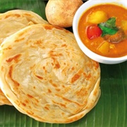 Roti Canai. Malaysia, Singapore &amp; India