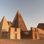 Nubian Pyramids of Meroë, Sudan