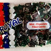 Royal Mint Chocolate Filled Candy