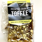 The Confectionist Pistachio Orange Toffee