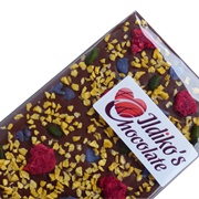 Idilko's Raspberry, Passionfruit & Pistachio Milk Chocolate