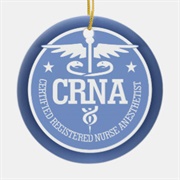 Anesthesiology Nurse Ornament