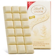 Lindor White Chocolate Bar