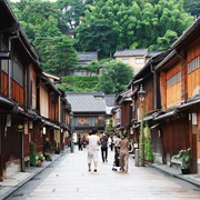 Higashi Chaya District, Kanazawa, Japan